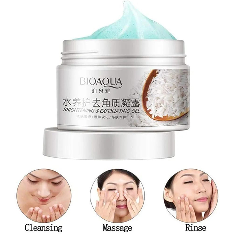 Picture of BIOAQUA Exfoliating Gel Deep Cleaning and Hydrating Moisturizing Rice Peeling Gel- 140g