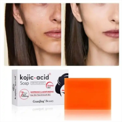Picture of Kojic acid Soap for Dark Spots, Hyperpigmentation, & Scars with Coconut & Tea Tree Oil