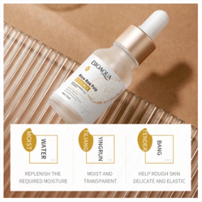 Picture of BIOAQUA hyaluronic acid essence hydration and moisturizing Rice Serum-15ml