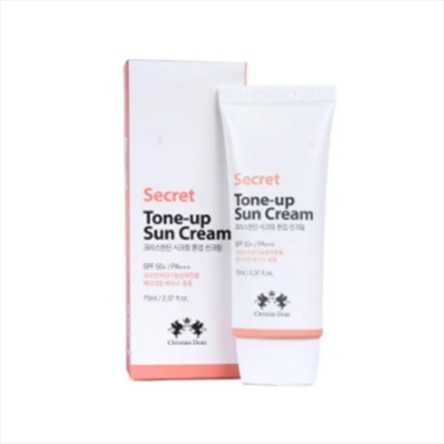 Picture of Christian Dean Secret Tone-Up Sun Cream with SPF50+ - 70ml