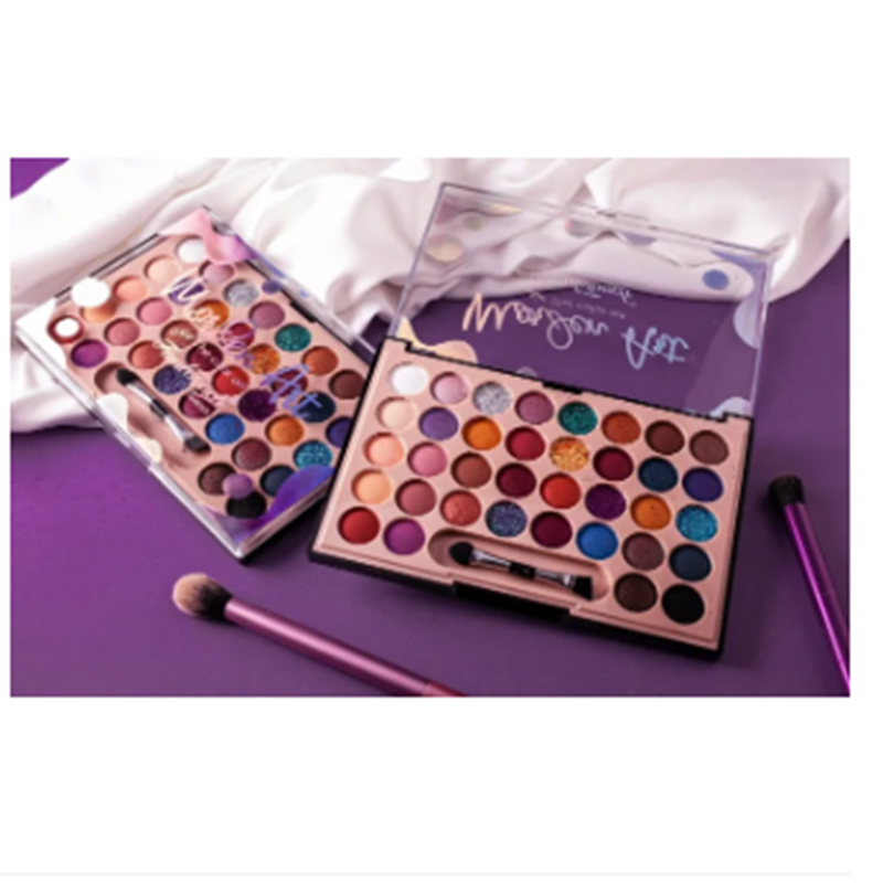 Picture of Final Touch Modern Eyeshadow Pallets & Brush Free 36 Color