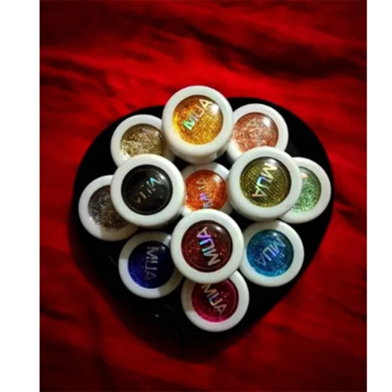 Picture of MUA Glitter Eyeshadow 12pcs set - eyeshadow palette