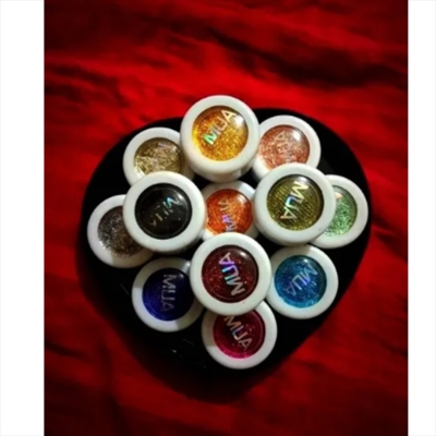 Picture of MUA Glitter Eyeshadow 12pcs set - eyeshadow palette