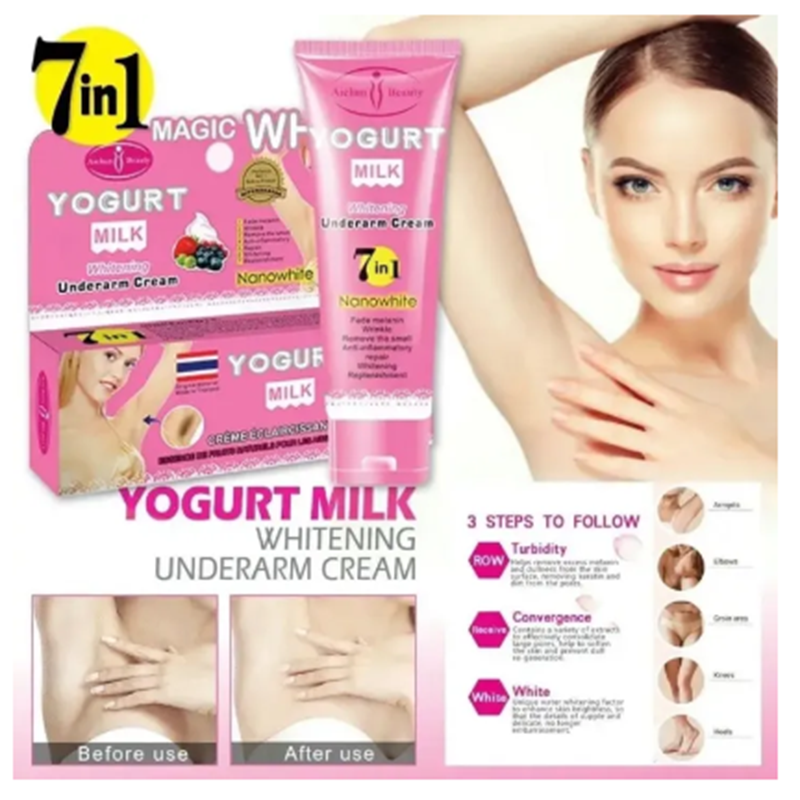 Picture of Aichun Beauty Yogurt Milk Underarm Whitening Cream 80gm