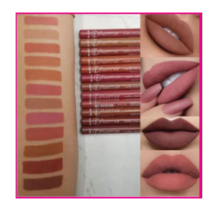 Picture of flormer wooden Matte pencil lipstick-6pcs