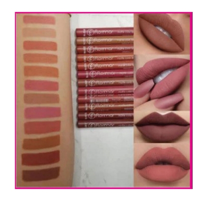 Picture of flormer wooden Matte pencil lipstick-6pcs
