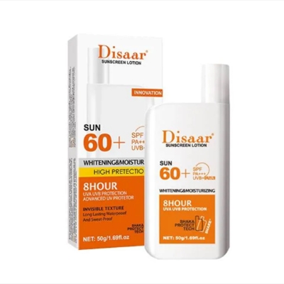 Picture of Disaar Skin Protective 60+ Whitening Sunscreen Lotion -50g
