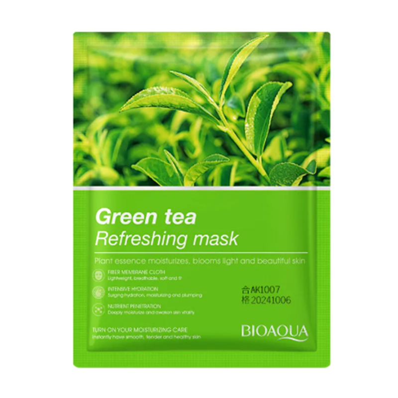 Picture of Bioaqua 8 Piece/Set Plant Fruit Mask Hydrating Moisturizing Skin Color Skin Facial -25 G