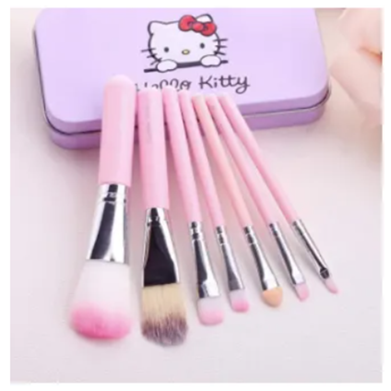 Picture of Hello Kitty Mini Makeup Brush Set of 7 Pieces