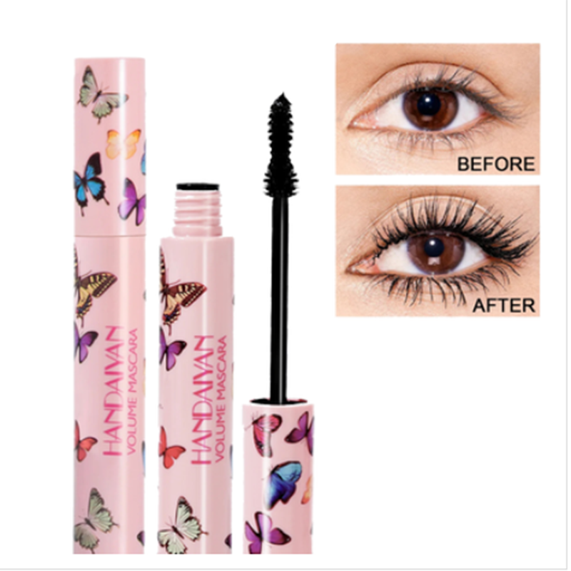 Picture of Handaiyan Black Lash Eyelash Extension Eye Lashes Brush Beauty Makeup Long-Wearing Pink Color Mascara