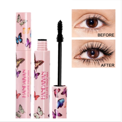 Picture of Handaiyan Black Lash Eyelash Extension Eye Lashes Brush Beauty Makeup Long-Wearing Pink Color Mascara