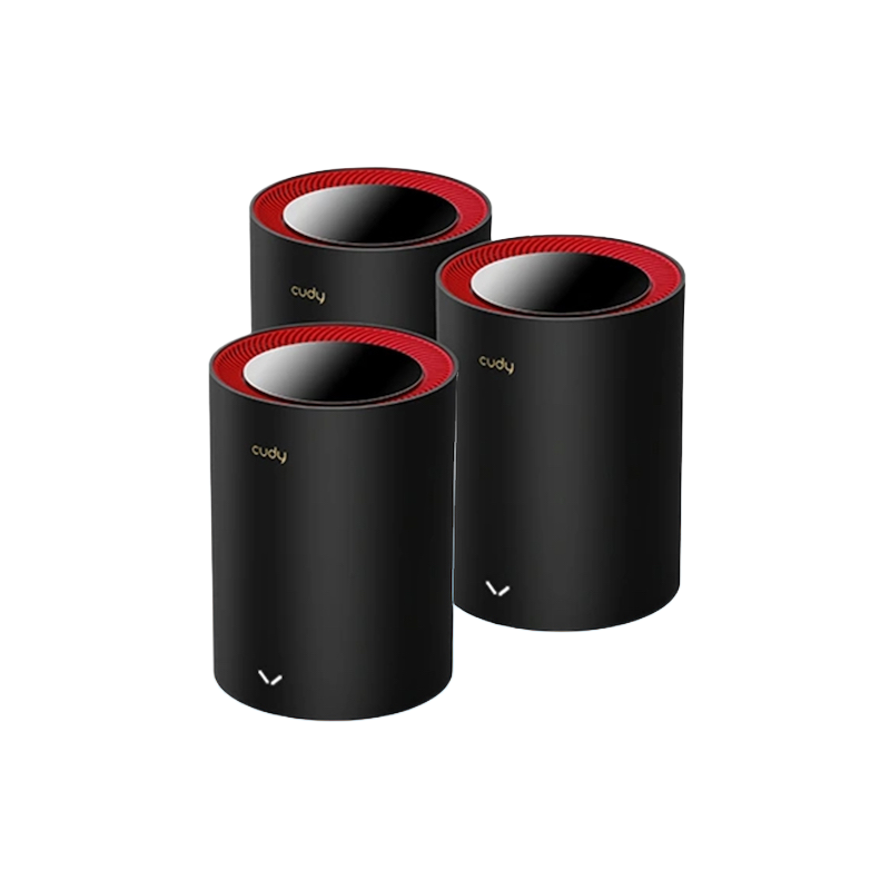 Picture of CUDY M3000 (3-Pack) AX3000 2.5G Dual Band Wi-Fi 6 Mesh System Router