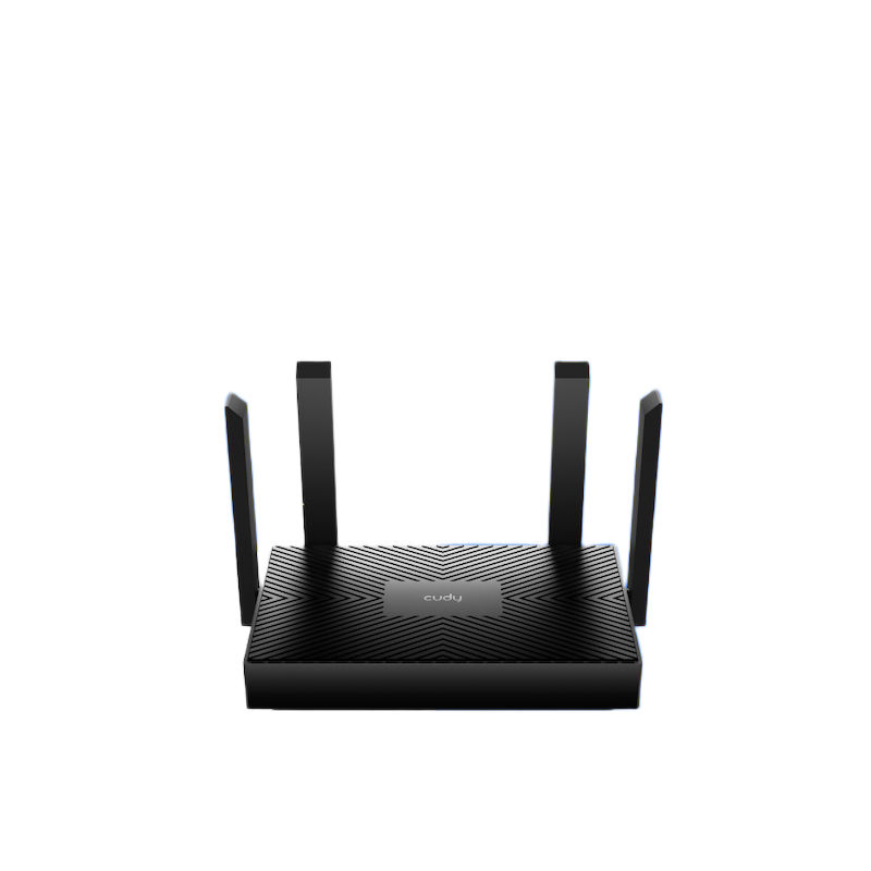 Picture of Cudy WR1500 AX1500 Dual-Band Gigabit Wi-Fi 6 Router - 4× Fixed Omni-Directional Antennas - Dual Band -  1201 Mbps (5 GHz), 300 Mbps (2.4 GHz) - OFDMA, Beamforming and MU-MIMO