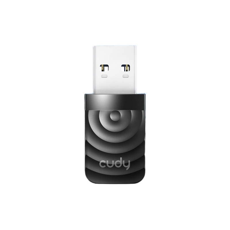 Picture of Cudy WU1300S AC1300 High Gain USB Wi-Fi Adapter - Upgrade to fast AC1300 WiFi speeds - Dual Band Ideal for video streaming and online gaming - High Gain Antenna provides powerful signal - Compatible with Windows 7/8/8.1/10, mac OS