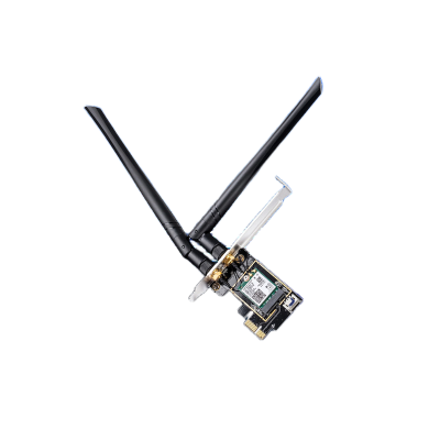 Picture of Cudy WE3000 V2 AX3000 Dual-Band Wi-Fi 6 PCIe Adapter - Dual-Band AX3000 Wi-Fi 6 - Bluetooth 5.2 - Intel AX200 WiFi 6 Module -  Compatible with Windows 10/11 64-bit