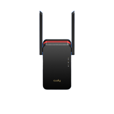 Picture of Cudy RE3000 AX3000 Dual Band Wi-Fi 6 Range Extender - Extremely Fast AX3000 Wi-Fi 6 Technology -  OFDMA, Beamforming and MU-MIMO Supported - Work with any standard router or gateway - Gigabit Ethernet ports to connect wired devices