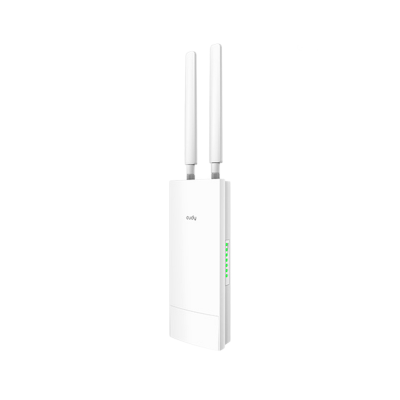 Picture of Cudy LT400 Outdoor 4G Cat4 N300 Wi-Fi Outdoor Router - Antenna: 2× Internal & 2× External Detachable Antennas - Band: 2.4GHz - Data Speed: 300Mbps - Access Control, Local Management, Remote Management, Wake on LAN - 1800sqft coverage