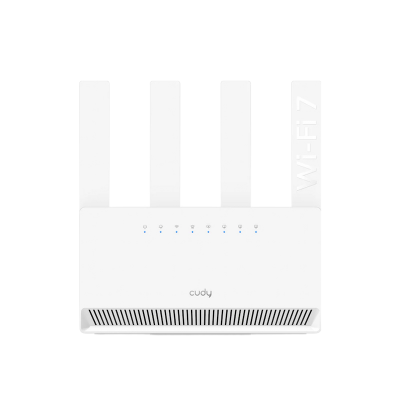 Picture of CUDY WR3600E BE3600 Gigabit Wi-Fi 7 Router - Broadcom 2 GHz Quad-Core CPU  - 200 Connected Devices - Covers up to 130 m² (1,400 ft²) - Cudy App, Cloud Control, VPN Server and Client