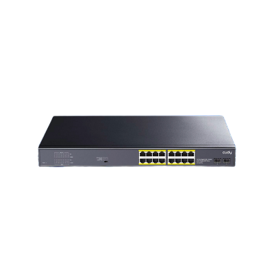 Picture of Cudy GS1020PS2 16-Port 10/100/1000M Gigabit PoE+ Switch with 2 Gigabit SFP Ports