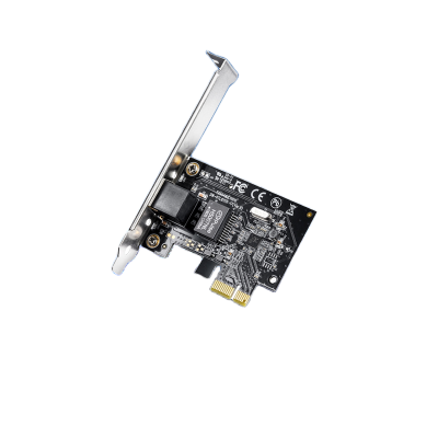 Picture of Cudy PE10 Gigabit PCI Express Network Adapter - Super Fast 10/100/1000Mbps - Wake on LAN - Compatible with Windows, Linux, macOS
