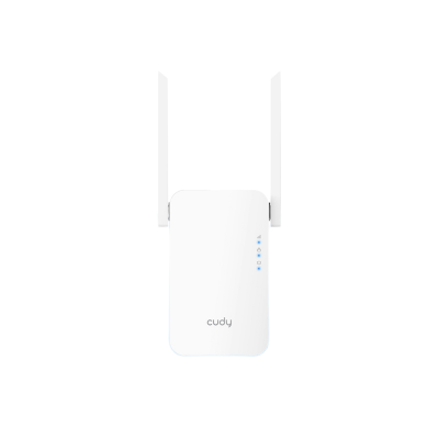 Picture of Cudy RE1200 AC1200 Dual Band Range Extender - 300Mbps at 2.4GHz & 867Mbps at 5GHz - Boost Wi-Fi coverage up to 1400 sq. ft - MU-MIMO - White