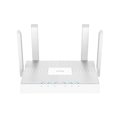 Picture of Cudy WR1300E AC1200 Gigabit Dual-Band Wi-Fi Router - 867Mbps at 5GHz and 300Mbps at 2.4GHz - Beamforming - MU-MIMO - White