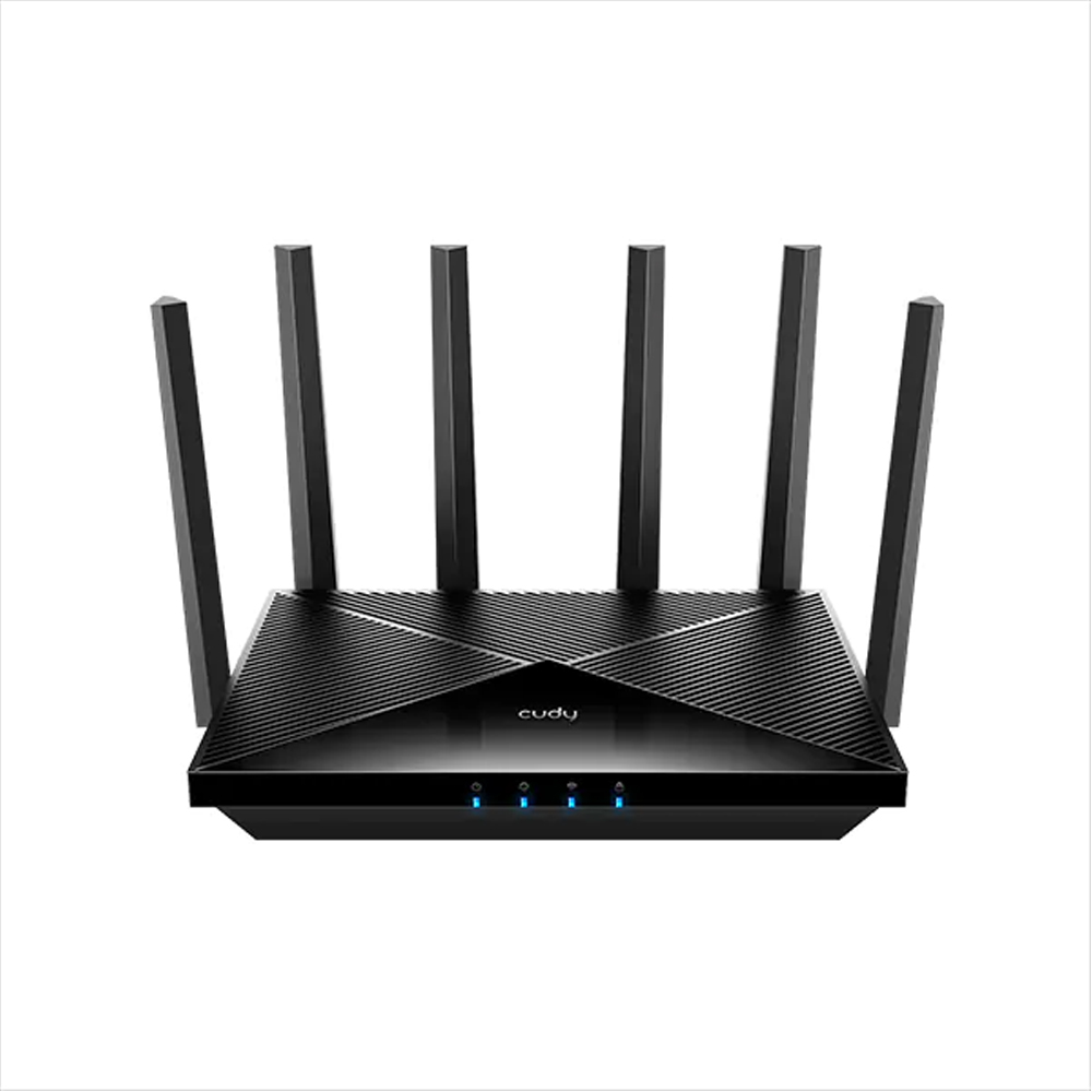 Picture of CUDY WR6500 BE6500 Dual-Band Gigabit Wi-Fi 7 Router - Broadcom 2 GHz Quad-Core CPU - 6-Stream Dual-Band Wi-Fi 7 (5760 Mbps + 688 Mbps) - 5× Gigabit Ethernet Ports - Covers Up to 140 m² (1,500 ft²), 200 Connected Devices -Cudy App, Cloud Control, Cudy Mesh