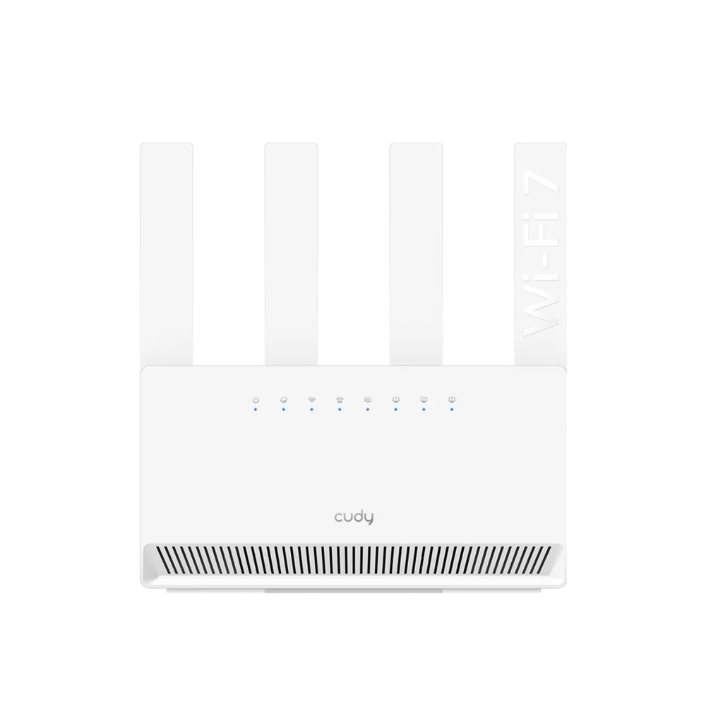 Picture of CUDY WR3600E BE3600 Gigabit Wi-Fi 7 Router - Broadcom 2 GHz Quad-Core CPU  - 200 Connected Devices - Covers up to 130 m² (1,400 ft²) - Cudy App, Cloud Control, VPN Server and Client