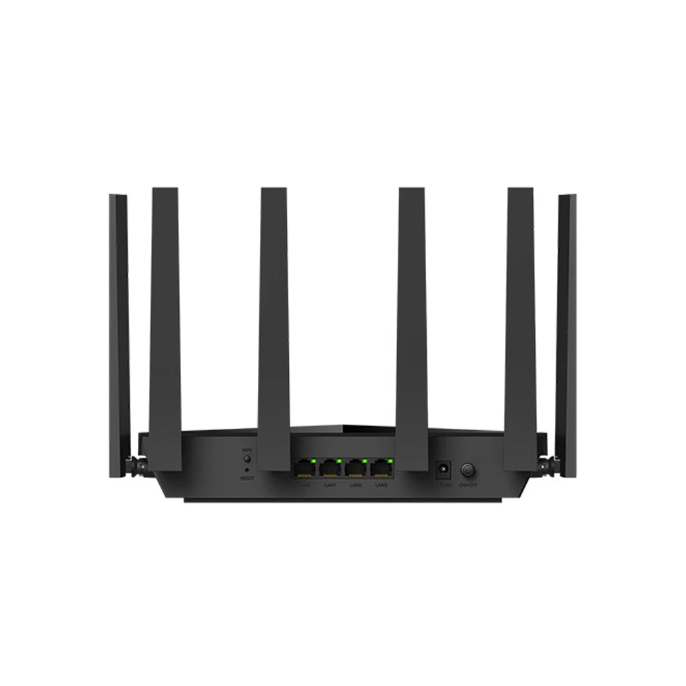Picture of Cudy WR11000 BE11000 2.5G Mesh Wi-Fi 7 Router - 6-Stream Tri-Band Wi-Fi 7 - 4× 2.5G Ethernet Ports - 5.7 Gbps + 4.3 Gbps + 688 Mbps - Covers 140 m² (1,500 ft²) with eFEM - Cudy App, Cloud Control