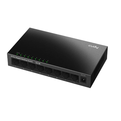 Picture of Cudy GS108 8-Port Gigabit Desktop Switch - 8× Gigabit Ethernet Ports - Max 170m Gigabit Transmission - Max 2.75W, Idle 2.2W - 4 Mbit Packet Buffer