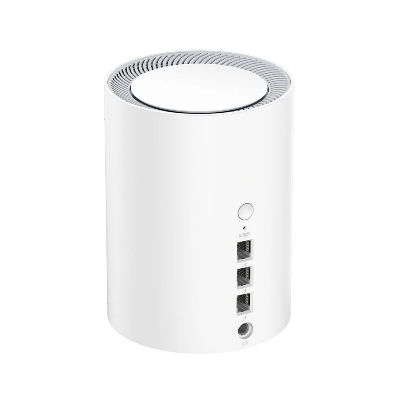 Picture of CUDY M3600 1-Pack BE3600 Dual Band Wi-Fi 7 Mesh System Router -  4-Stream Dual-Band Wi-Fi 7 - Up to 200 Connected Devices - 2882 Mbps + 688 Mbps Wi-Fi - 3× Gigabit Ethernet Ports - Cudy Mesh, VPN Server and Client, Cudy App, Cloud Control