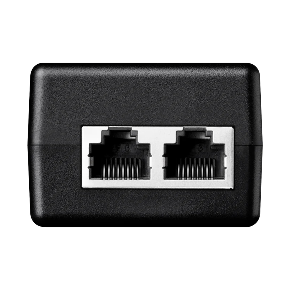 Picture of CUDY POE200 30W Gigabit PoE+ Injector - Complies with IEEE 802.3af/at Standards -  Up to 30W Power Output (44v ~ 50v), Ideal for PoE+ Devices - Supports 100-Meter Transmission Distance - Works with IP Cameras, VoIP Phones, and Wi-Fi APs
