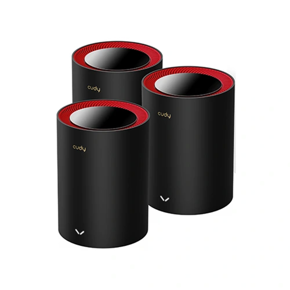 Picture of CUDY M3000 (3-Pack) AX3000 2.5G Dual Band Wi-Fi 6 Mesh System Router