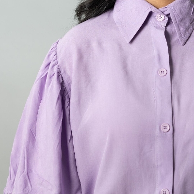 Picture of Mad Koffee Airy Drapes Shirt Top for Women – Bloom