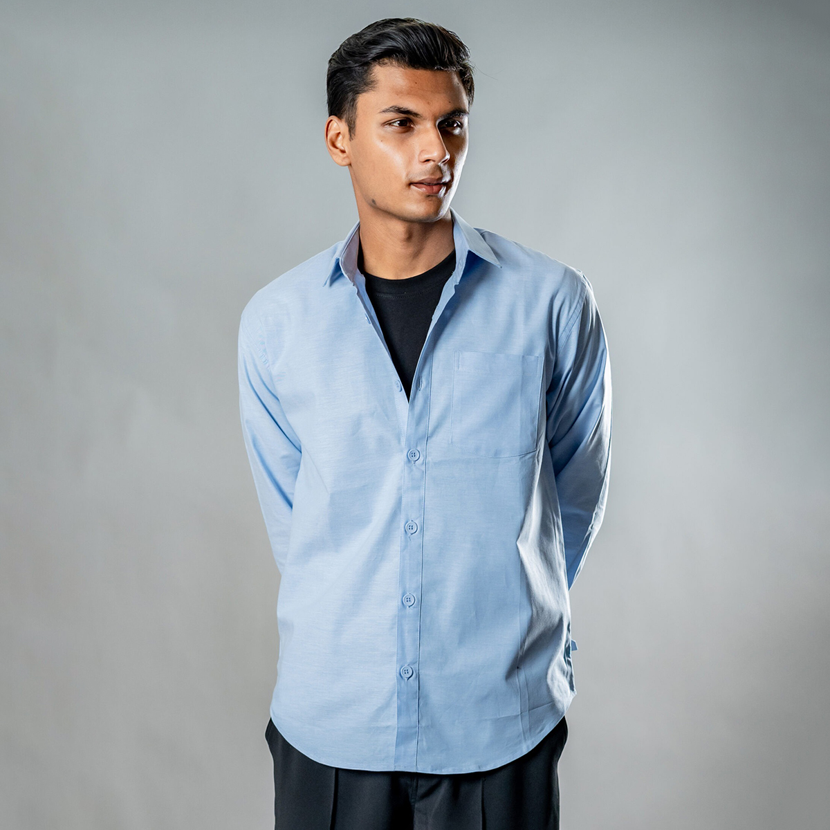 Picture of Mad Koffee Button-Down Oxford Shirt – Ocean Breeze