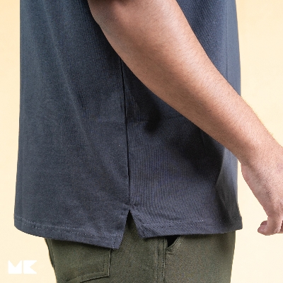 Picture of Mad Koffee Oversized Drop Shoulder T-Shirt – Burnt Ash