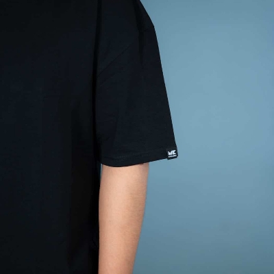Picture of Mad Koffee Oversized Drop Shoulder T-Shirt Black