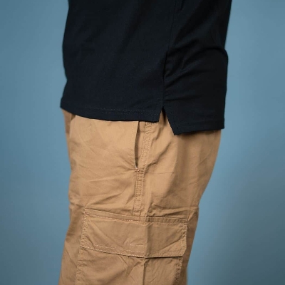 Picture of Mad Koffee Oversized Drop Shoulder T-Shirt Black