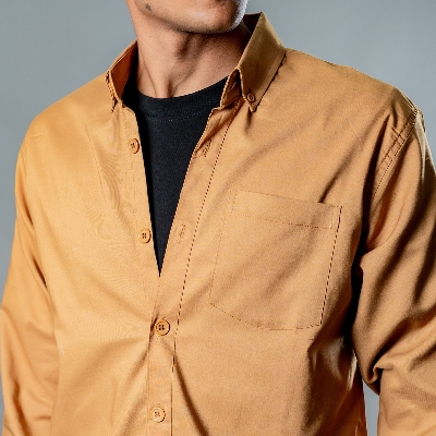 Picture of Mad Koffee Button-Down Oxford Shirt – Mocha Dust