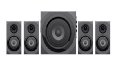 Picture of Vision 4:1 Mini Home Theater - Sonic Boom