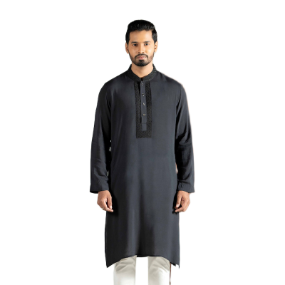 Picture of TORR Jet Black Men's Panjabi