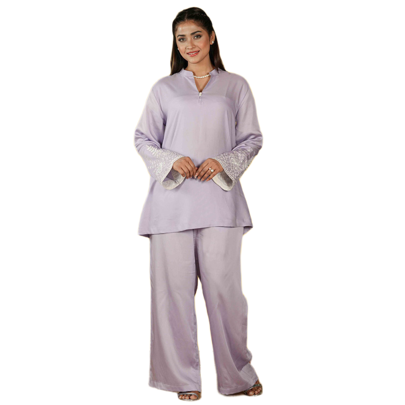 Picture of TORR Lavender Women's Co-Ord Set