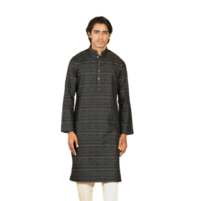 Picture of TORR Black Stripe Men's Panjabi
