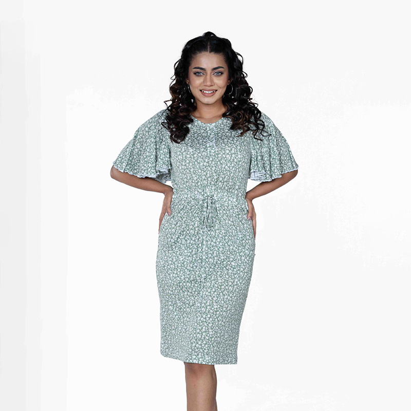 Picture of TORR Green Aop Women's Top