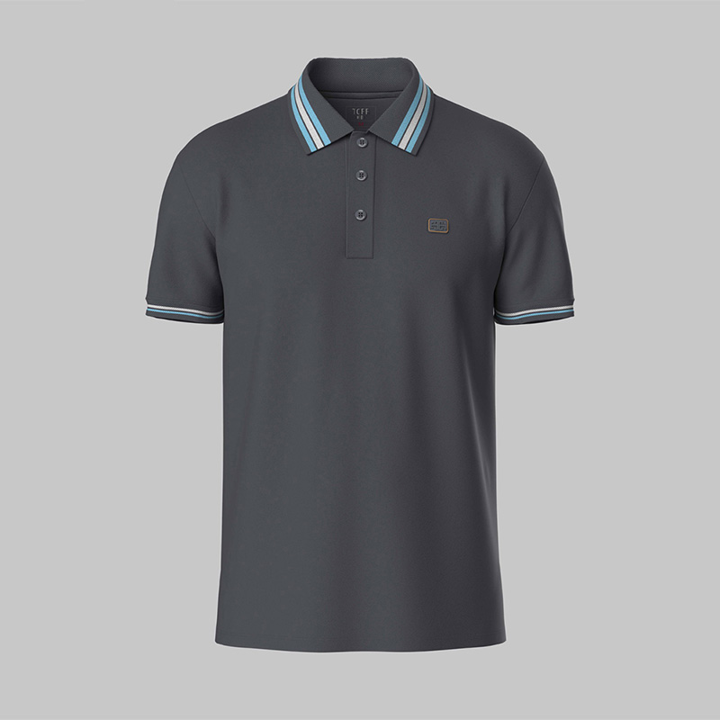 Picture of TORR Dark Grey Performance Polo