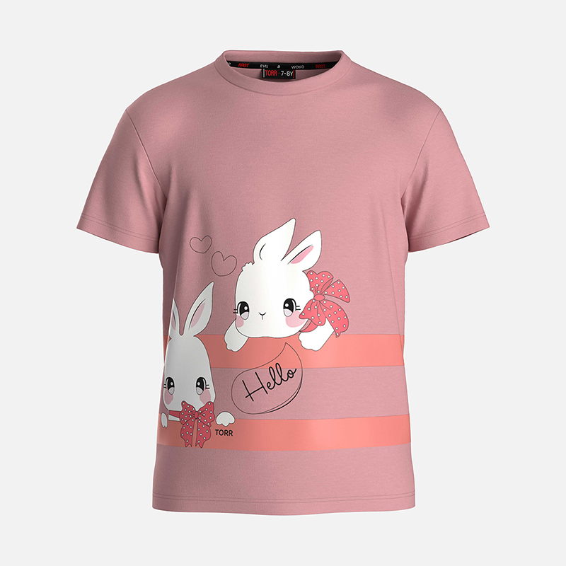 Picture of TORR Cosmetic Pink Girl's T-shirt