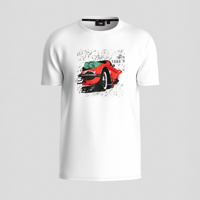 Picture of TORR White Men's  T-shirt