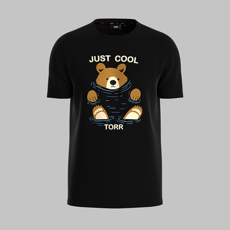 Picture of TORR Black Men's  T-shirt