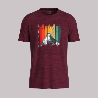 Picture of TORR DK. Red Milange Men's  T-shirt