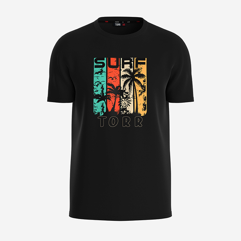 Picture of TORR Black Men's  T-shirt